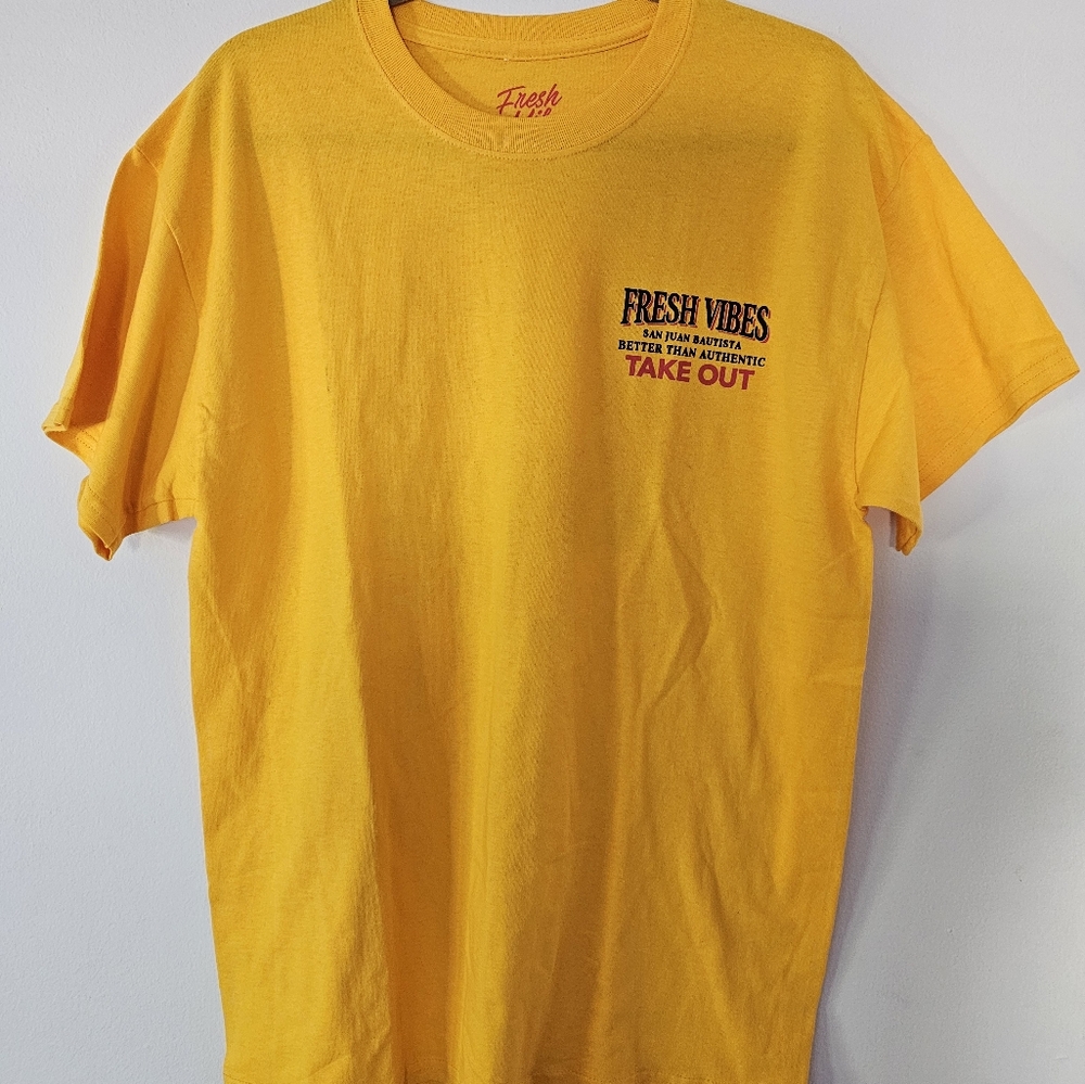 NWOT fresh vibes take out graphic shirt